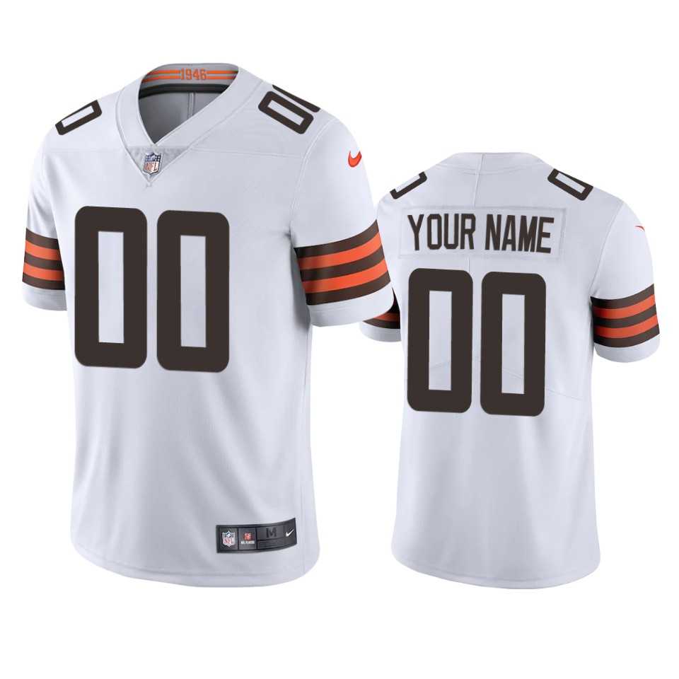 Customized Men & Women & Youth Nike Browns New White Vapor Untouchable Player Limited Jersey,We sell and wholesale Customized Men & Women & Youth Nike Browns New White Vapor Untouchable Player Limited Jersey on line form chian!